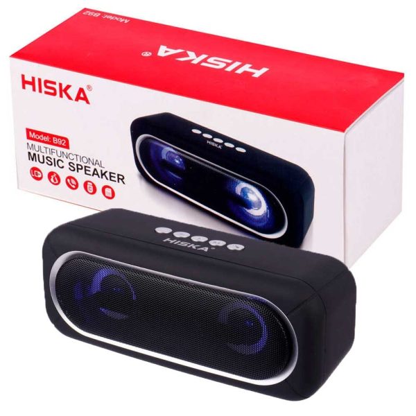 اسپیکر قابل حمل  B92 HISKA مشکی